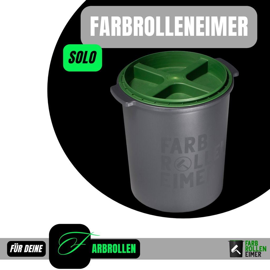 farbwalzen aufbewahren Farbrolleneimer in Grün oder Pink I Farbrolleneimer – Farbrolleneimer GmbH