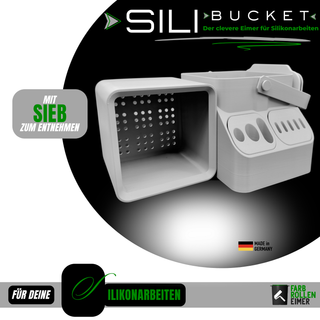 SiliBucket "Der clevere Eimer für Silikonarbeiten"