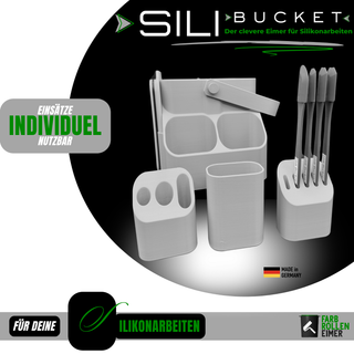 SiliBucket "Der clevere Eimer für Silikonarbeiten"