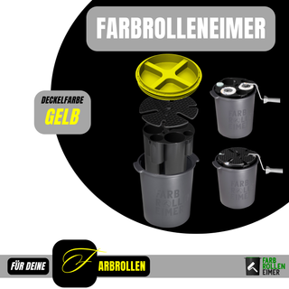 malerrolle aufbewahren Farbrolleneimer in Grün oder Pink I Farbrolleneimer – Farbrolleneimer GmbH