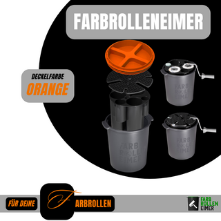 farbrollen aufbewahren Farbrolleneimer (ohne Rollen)