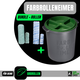 BUNDLE mit 4 Stck. Standard Farbrollen