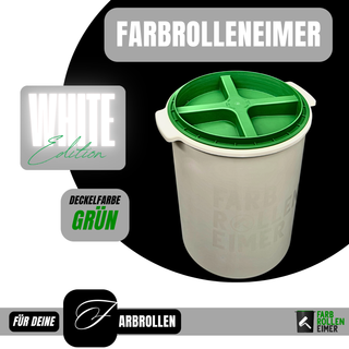 Farbrolleneimer "WHITE Edition"