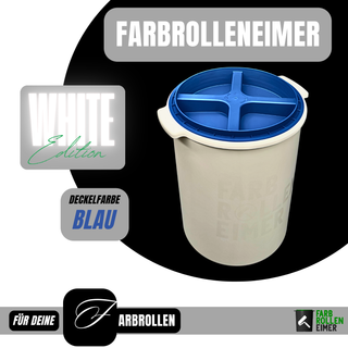 Farbrolleneimer "WHITE Edition"